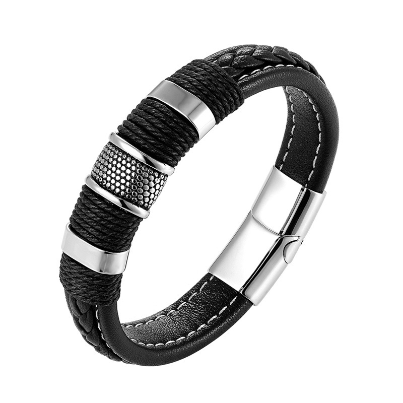 "Retro European & American Men's Bracelet