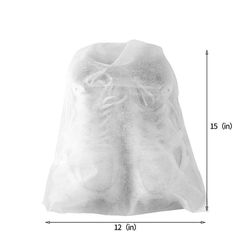 10pcs Solid Color Shoe Storage Dust Bags