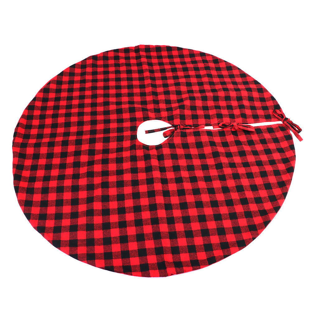 2021 New Plush White Christmas Tree Skirt Decoration